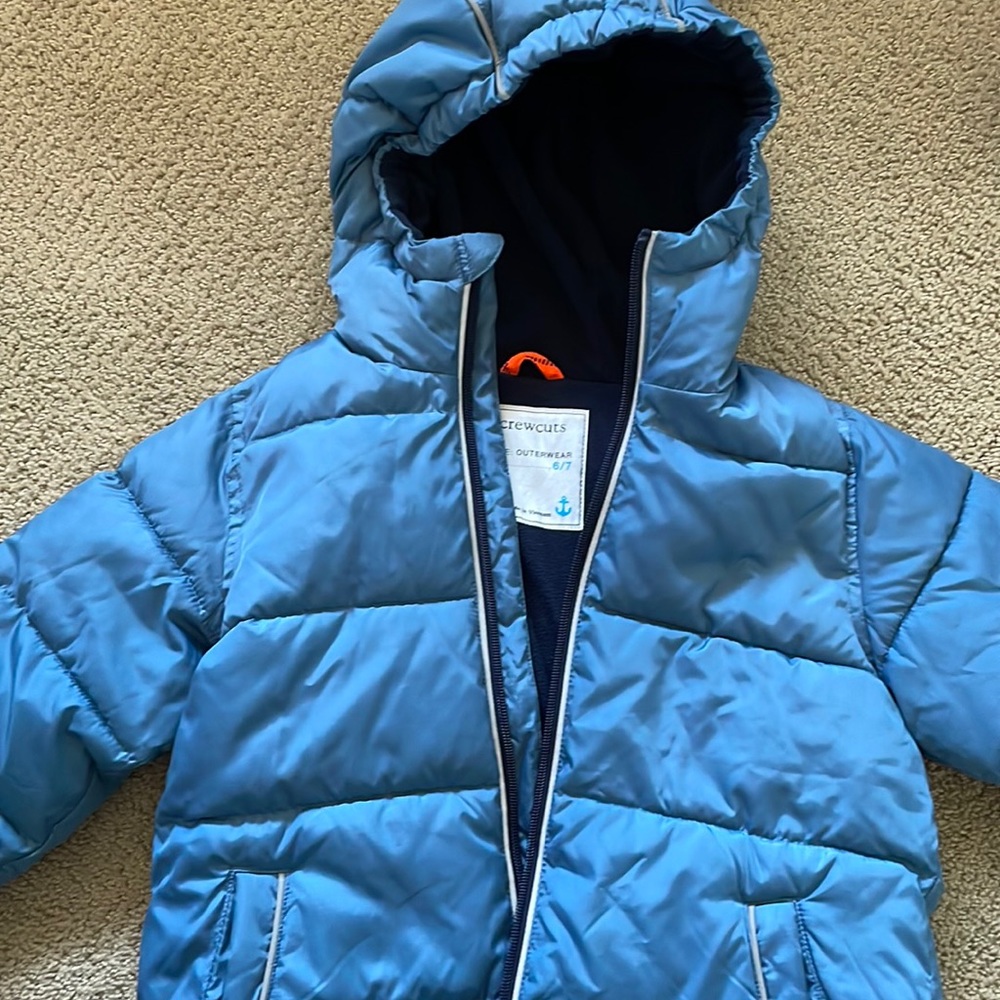 Jcrew crew puffer